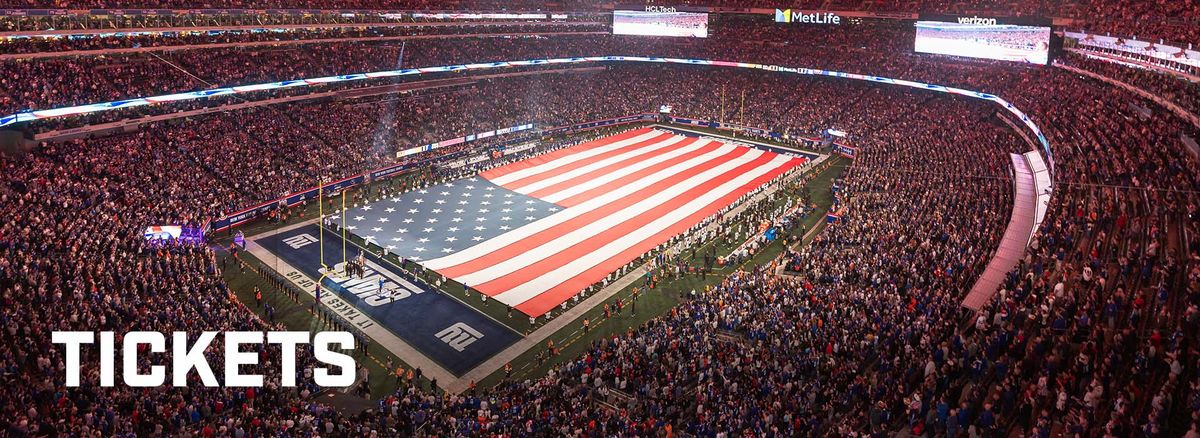 Dallas Cowboys at New York Giants