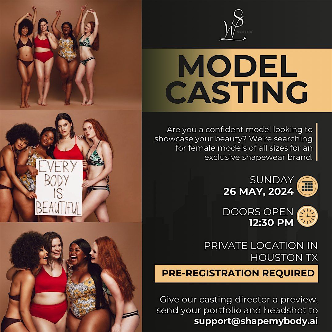 Casting Call: All Size Models Wanted for Shapewear Company