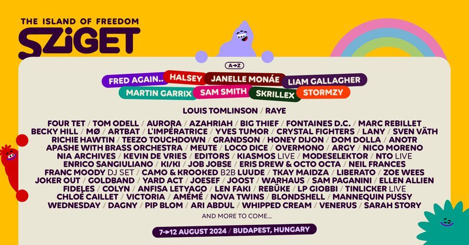 Sziget Festival 2024 - Official Event