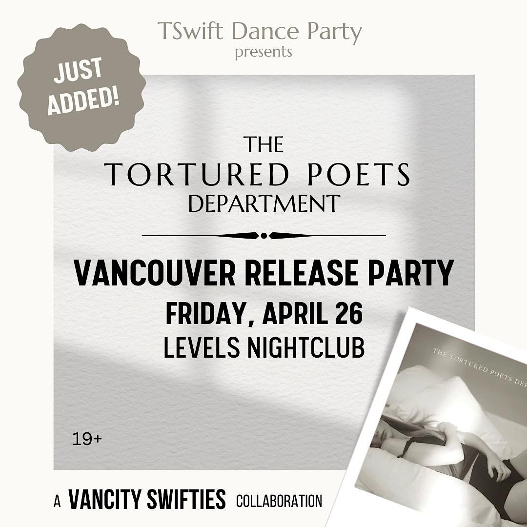 The Tortured Poets Department - Taylor Swift Dance Party - Vancouver
