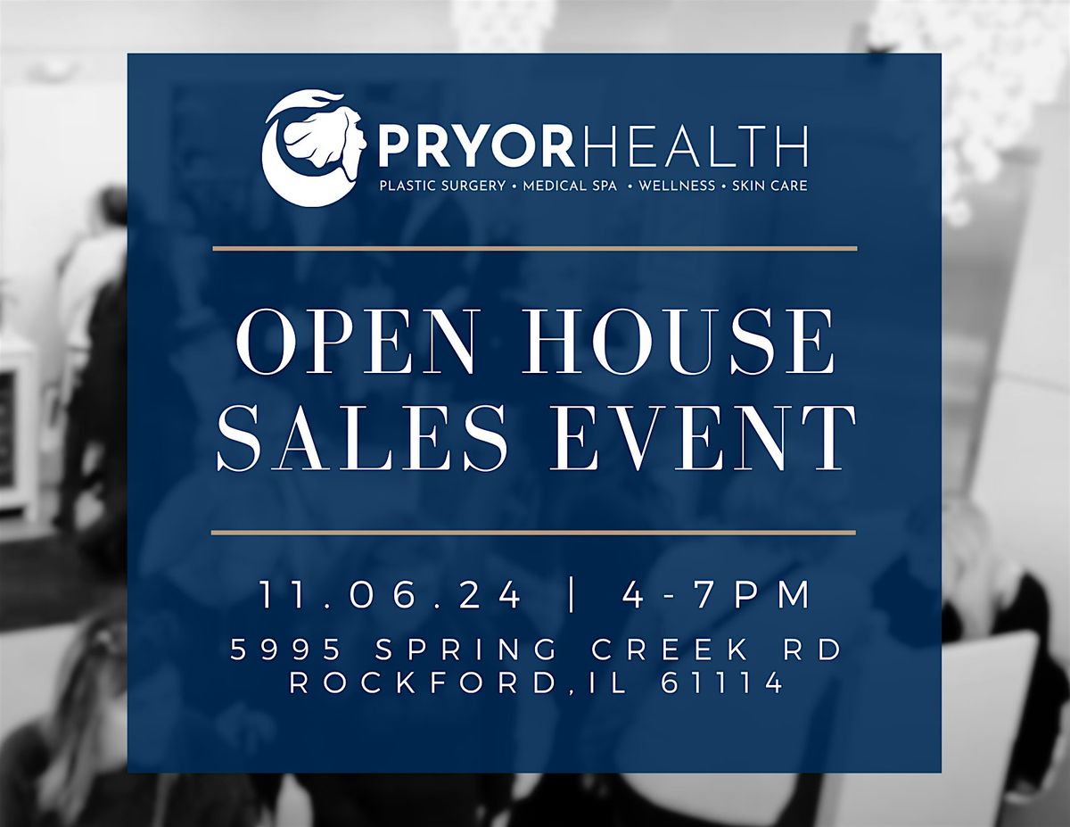 PryorHealth Open House Sales Event