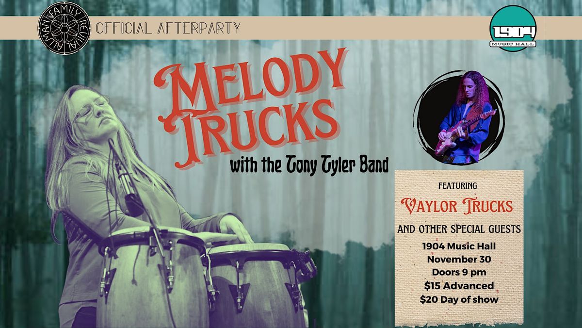 Allman Family Revival OFFICIAL AFTER PARTY w\/Melody Trucks & More @ 1904