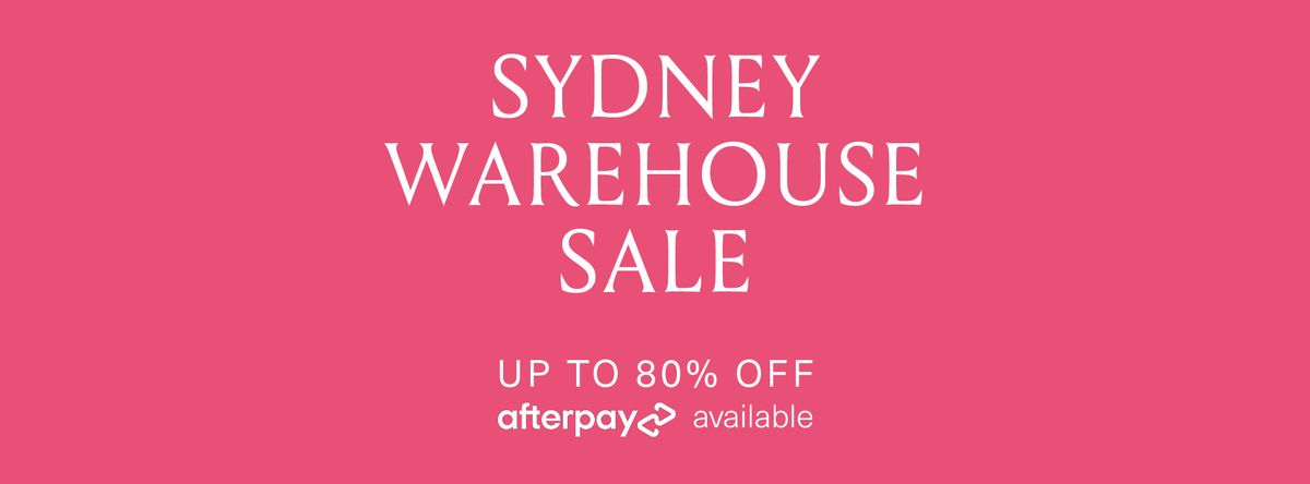 MANNING CARTELL SYDNEY WAREHOUSE SALE 