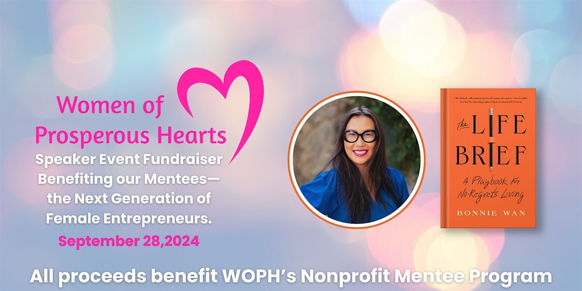 Women of Prosperous Hearts Nonprofit Fundraiser Speaker Event