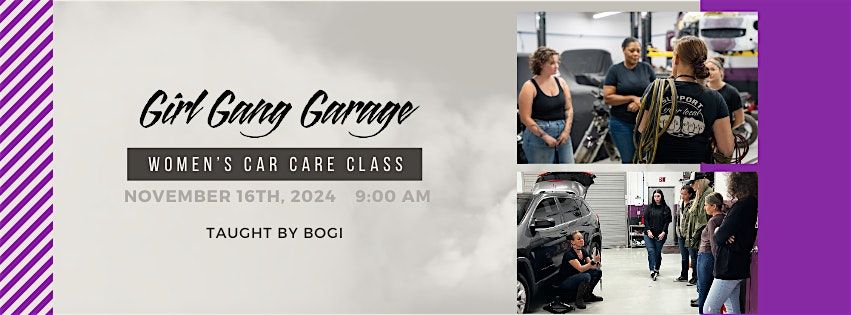 November Women's Car Care Class