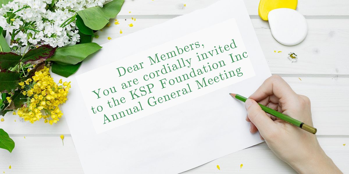 KSP Foundation Annual General Meeting