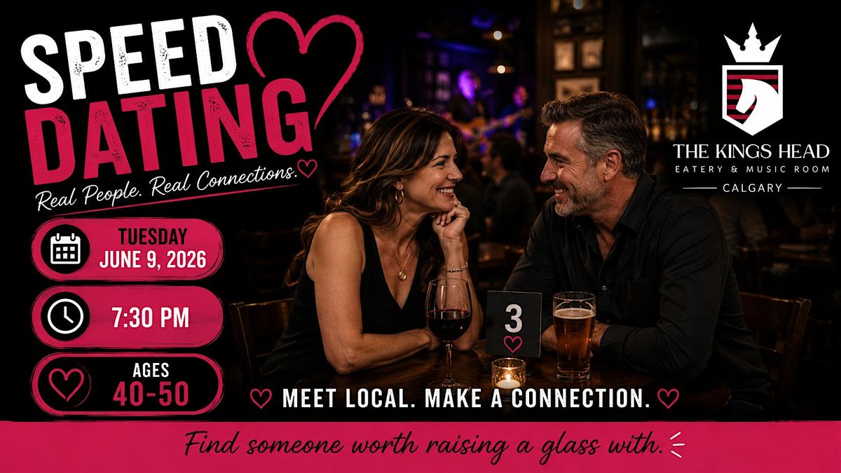 Calgary Speed Dating (Age 40-50)