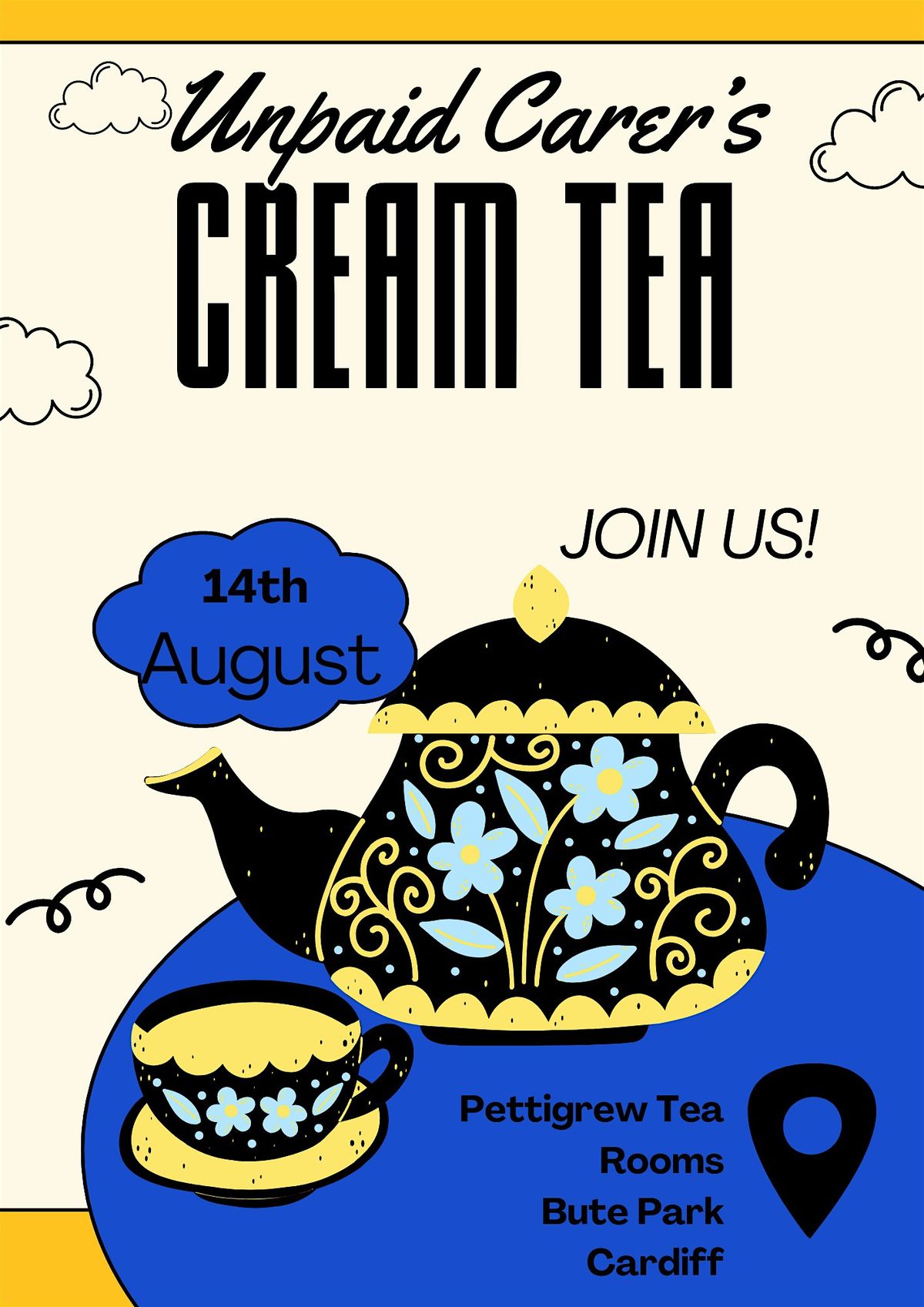 Unpaid Carer's Cream Tea