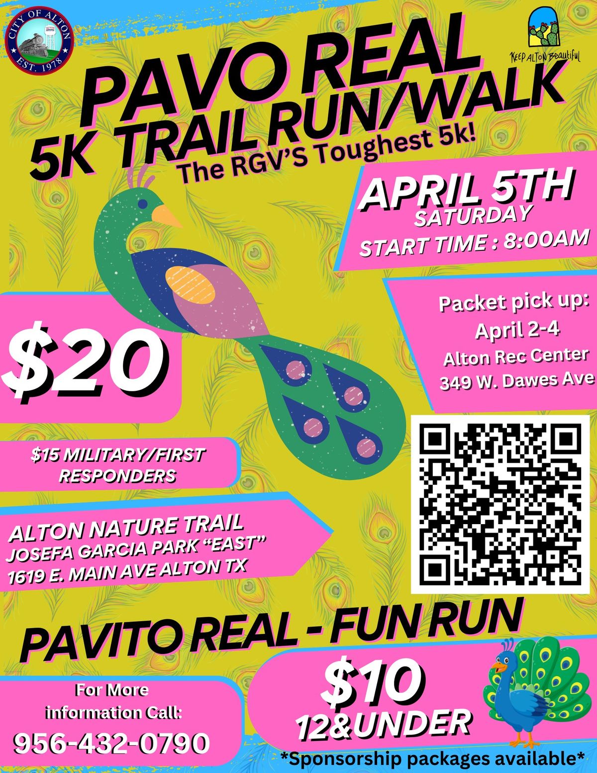 Pavo Real 5K Trail Run\/Walk