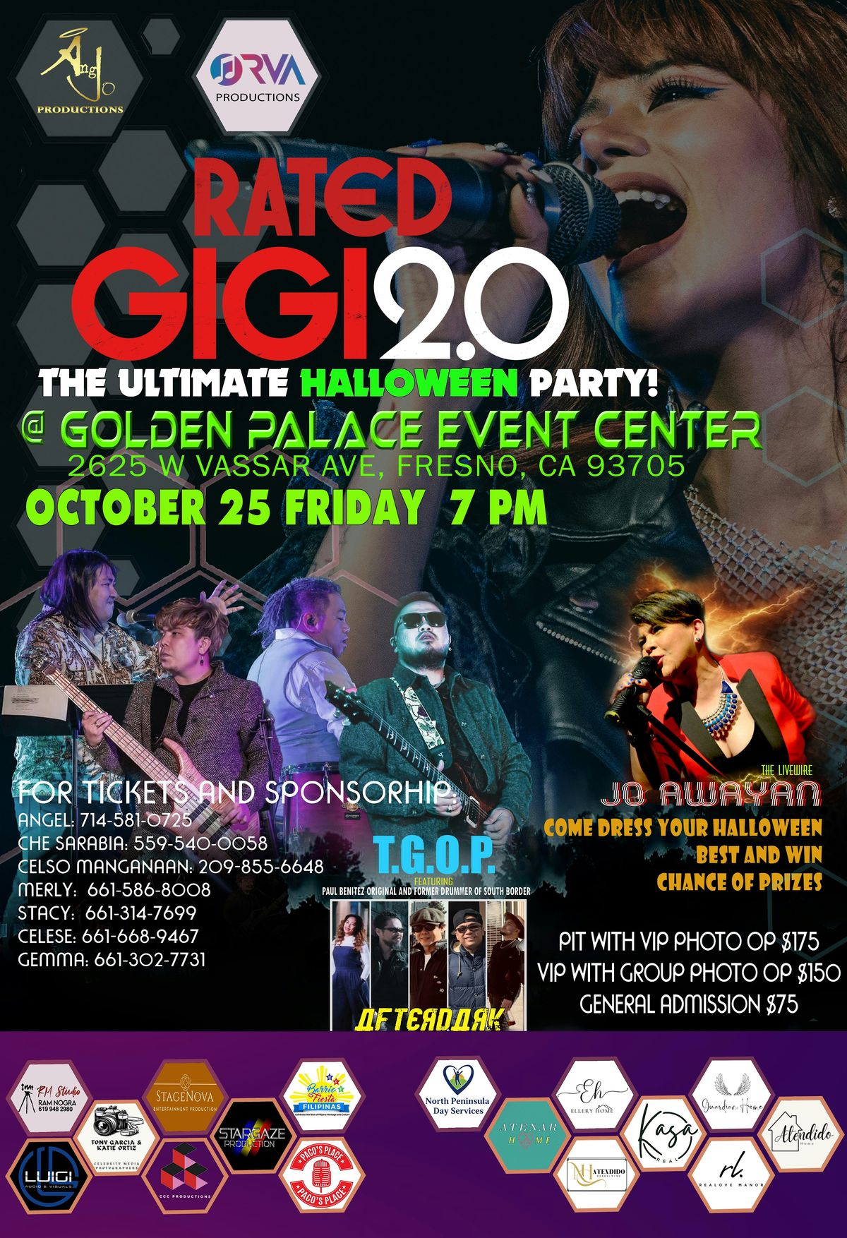 Gigi De Lana LIVE in Fresno! - The Ultimate Halloween Party!