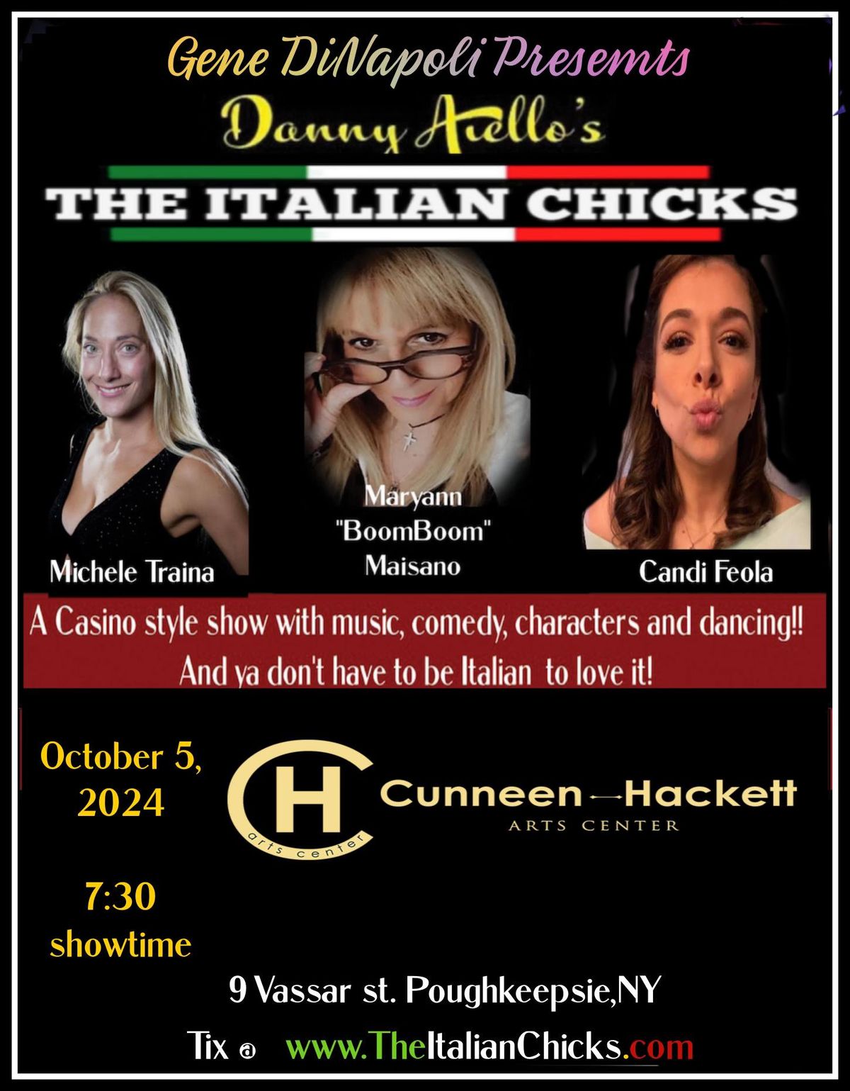 THE ITALIAN CHICKS ~ Comedy & Variety Show