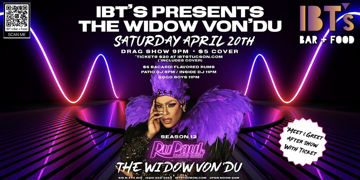 IBT\u2019s Presents The Widow Von\u2019Du from RuPaul's Drag Race