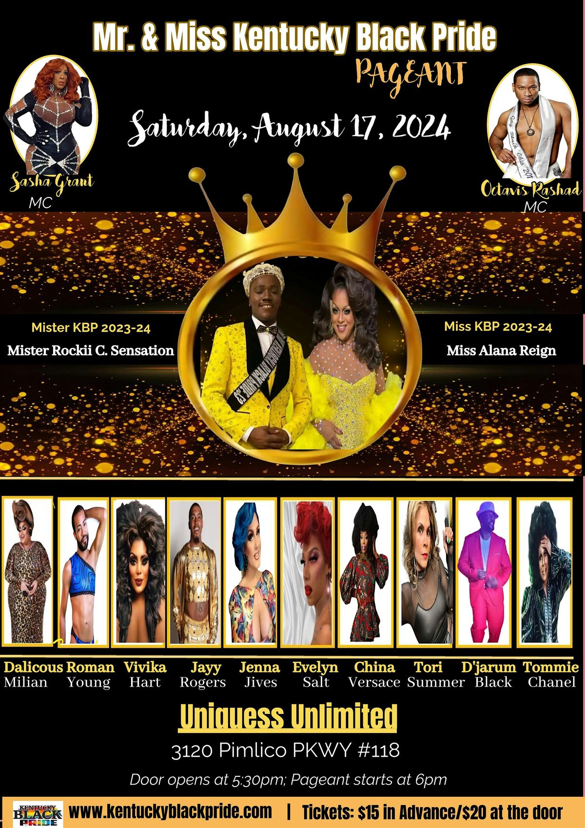 Mr. & Miss Kentucky Black Pride Pageant