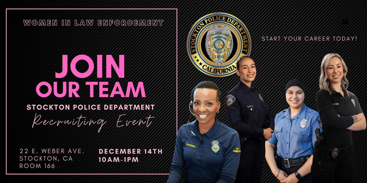 Stockton PD Women's Recruiting Event