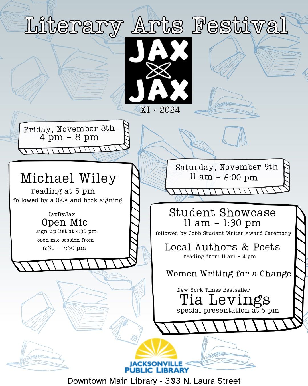 JaxbyJax Literary Arts Festival