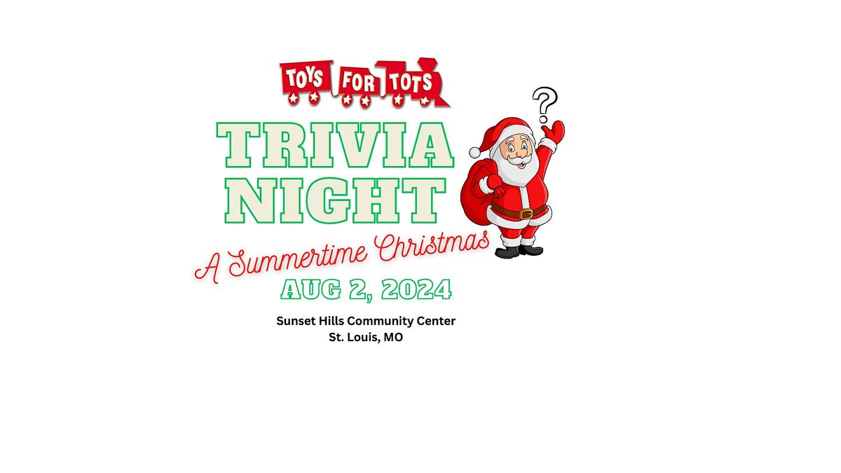 Toys for Tots Trivia Night 2024  [Date Change]