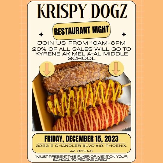 Krispy Dogz Restaurant Night