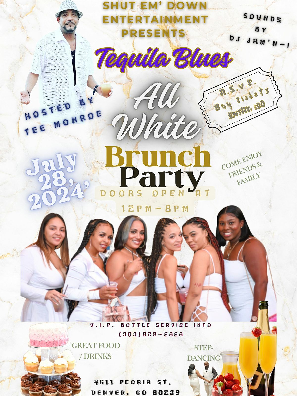 ALL WHITE BRUNCH PARTY _SUNDAY_ JULY 28, 2024