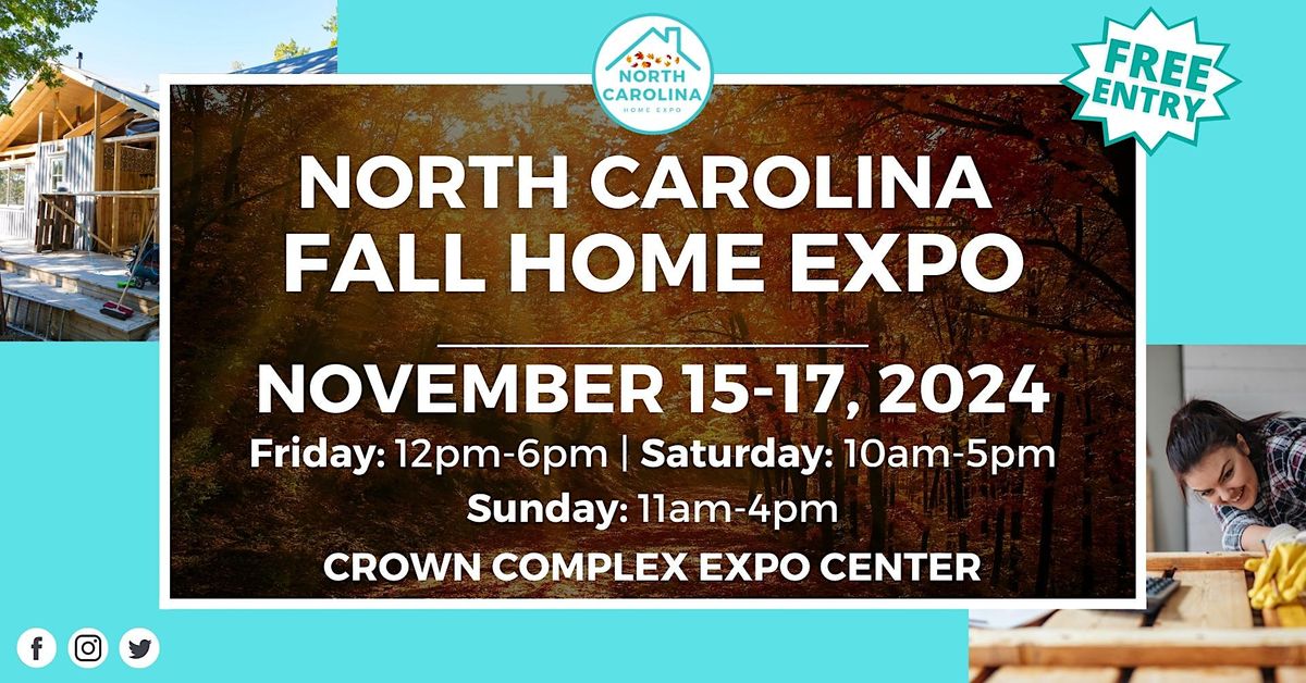 North Carolina Fall Home Expo, November 2024