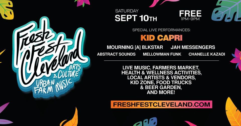 Fresh Fest Cleveland 2022, RidAll Green Partnership, Cleveland, 10
