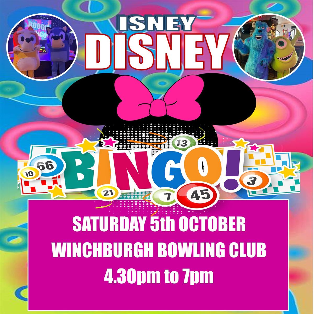 Winchburgh - ISNEY DISNEY Family Bingo