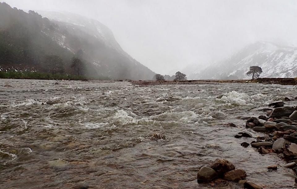 Sounds of water environments under stress