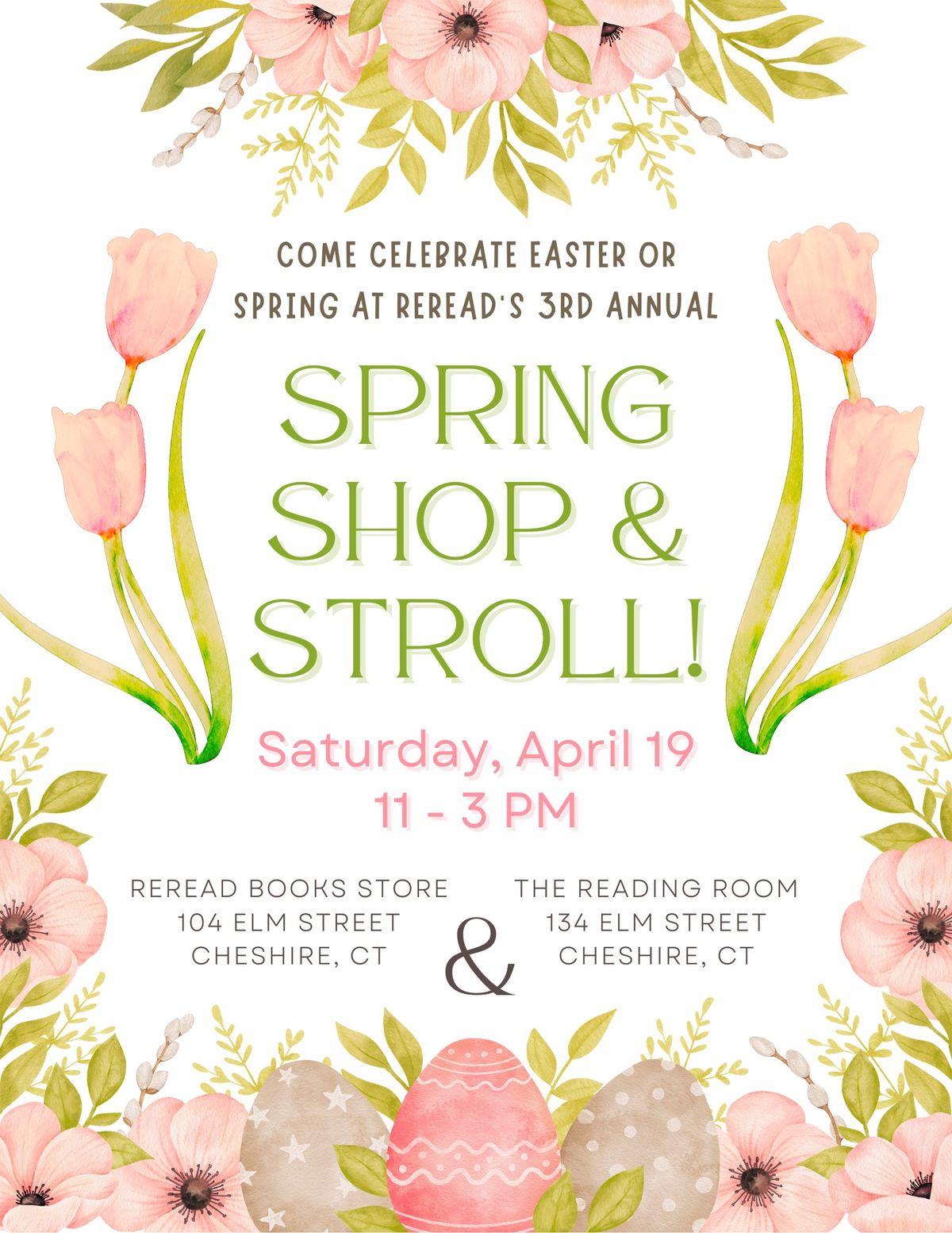 4th Annual Watch Factory Easter\/Spring Shop & Stroll