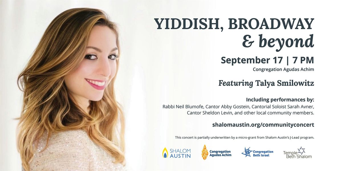 Yiddish, Broadway, and Beyond