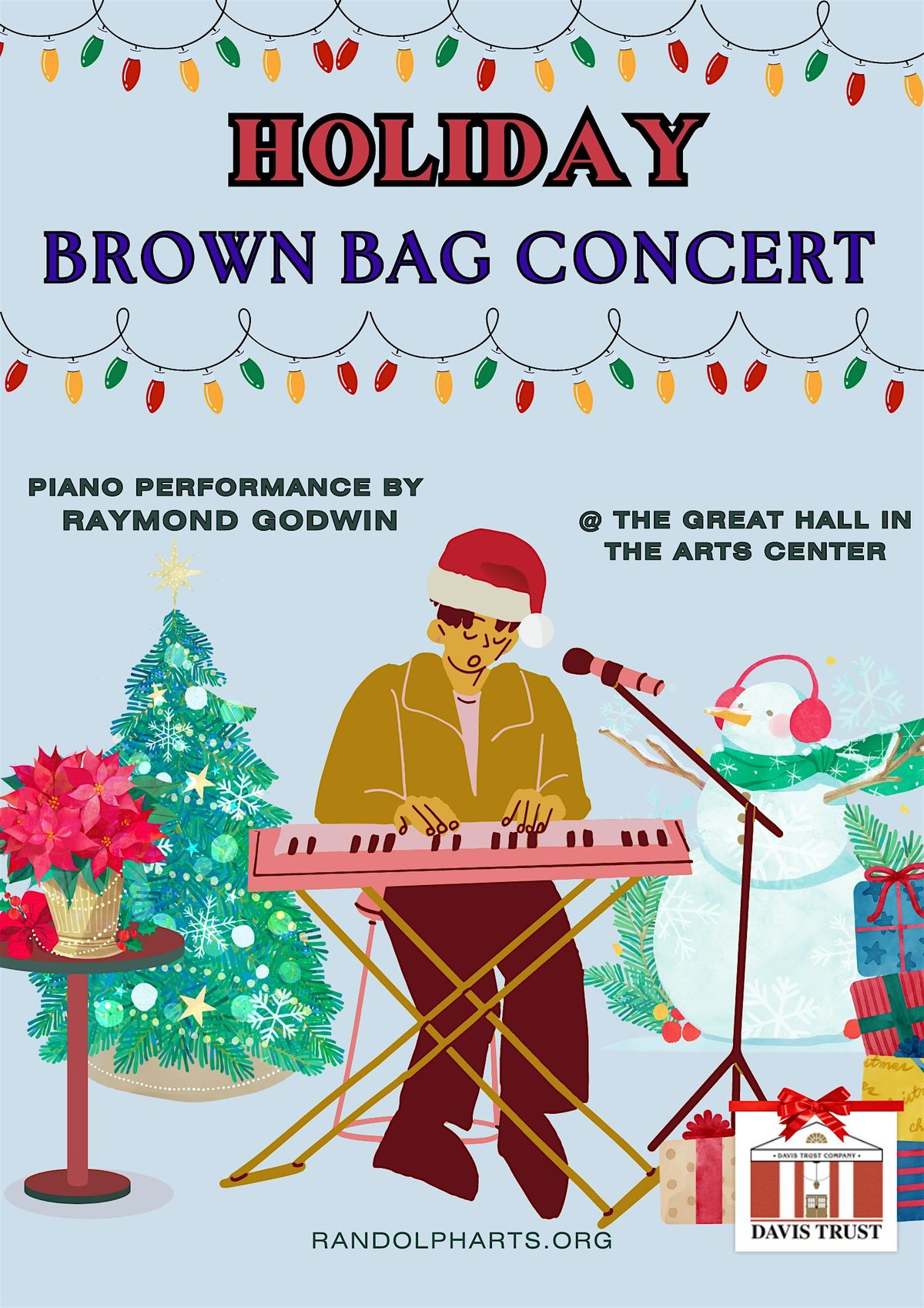 FREE Holiday Brown Bag Concert - Raymond Godwin