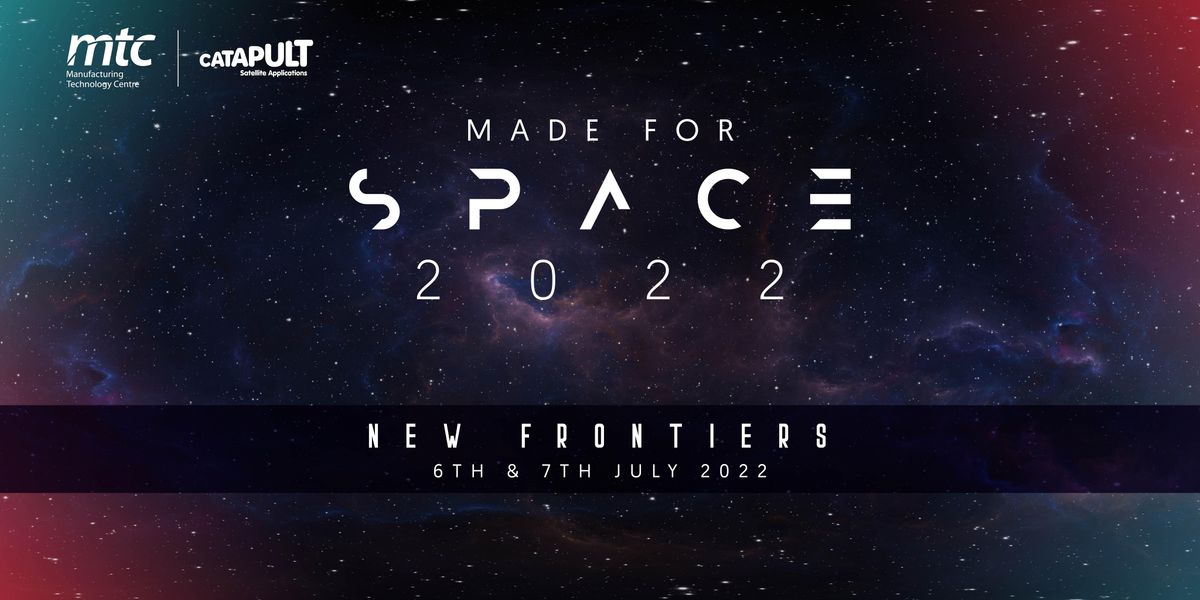 Made for Space 2022 - REGISTER YOUR INTEREST
