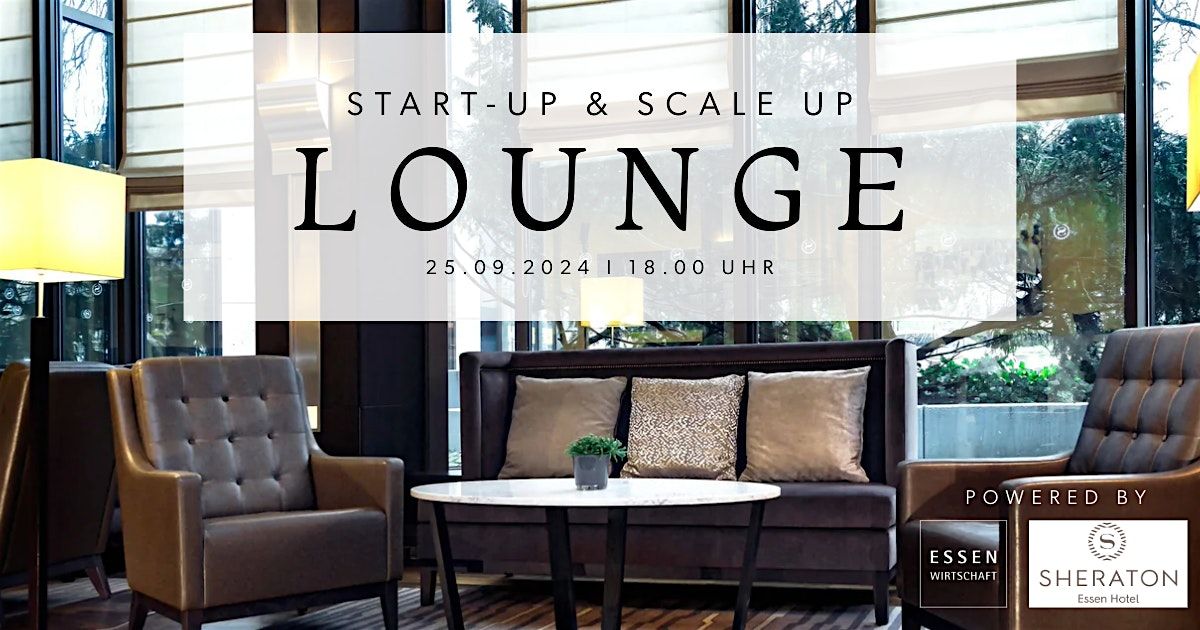 STARTUP LOUNGE by EWG & SHERATON