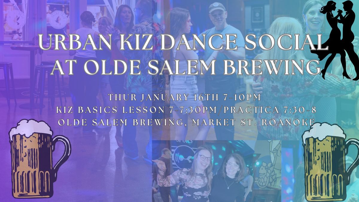 Urban Kiz Dance Social at Olde Salem Brewing - Downtown