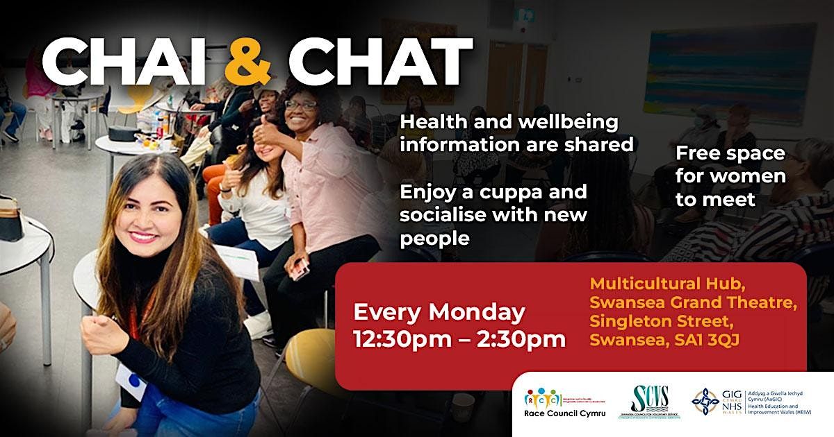 Chai & Chat- Enjoy a Cuppa and Socialise with new people