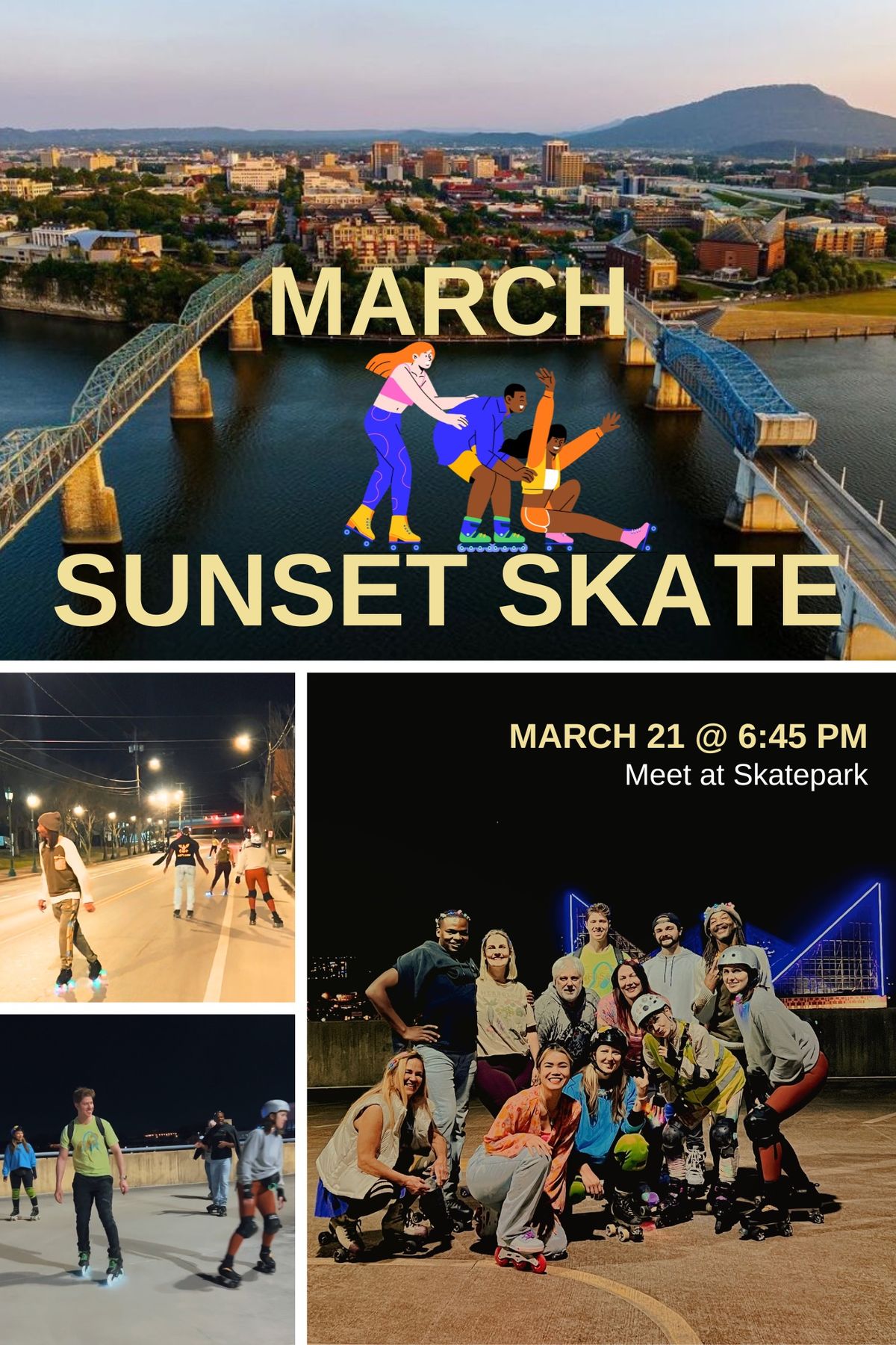 March Sunset Skate 