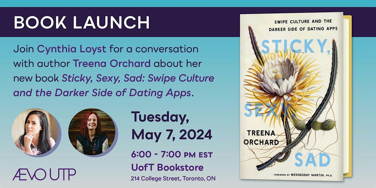 Book Launch: Sticky, Sexy, Sad by Treena Orchard