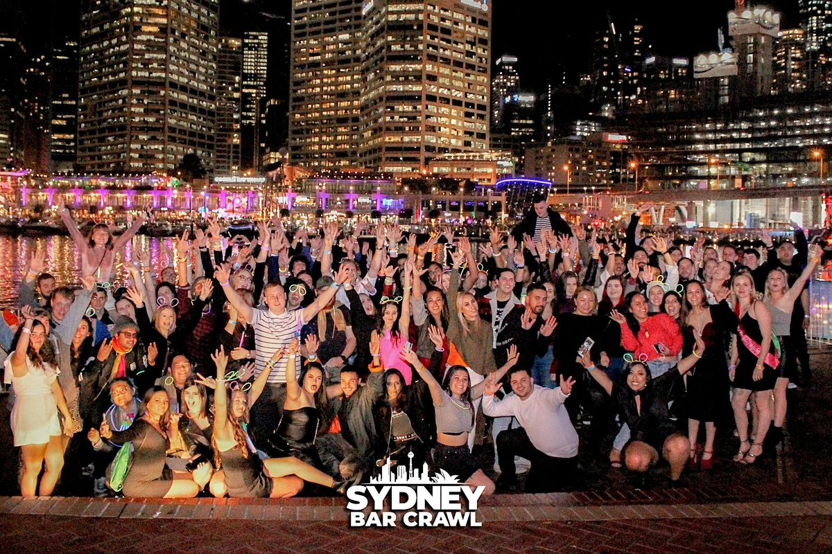 Sydney Bar Crawl \/\/ 4 Parties + 4 Free Drinks + Free Pizza