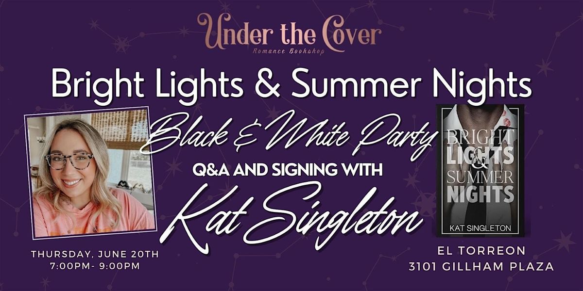 Kat Singleton Release Party & Author Signing
