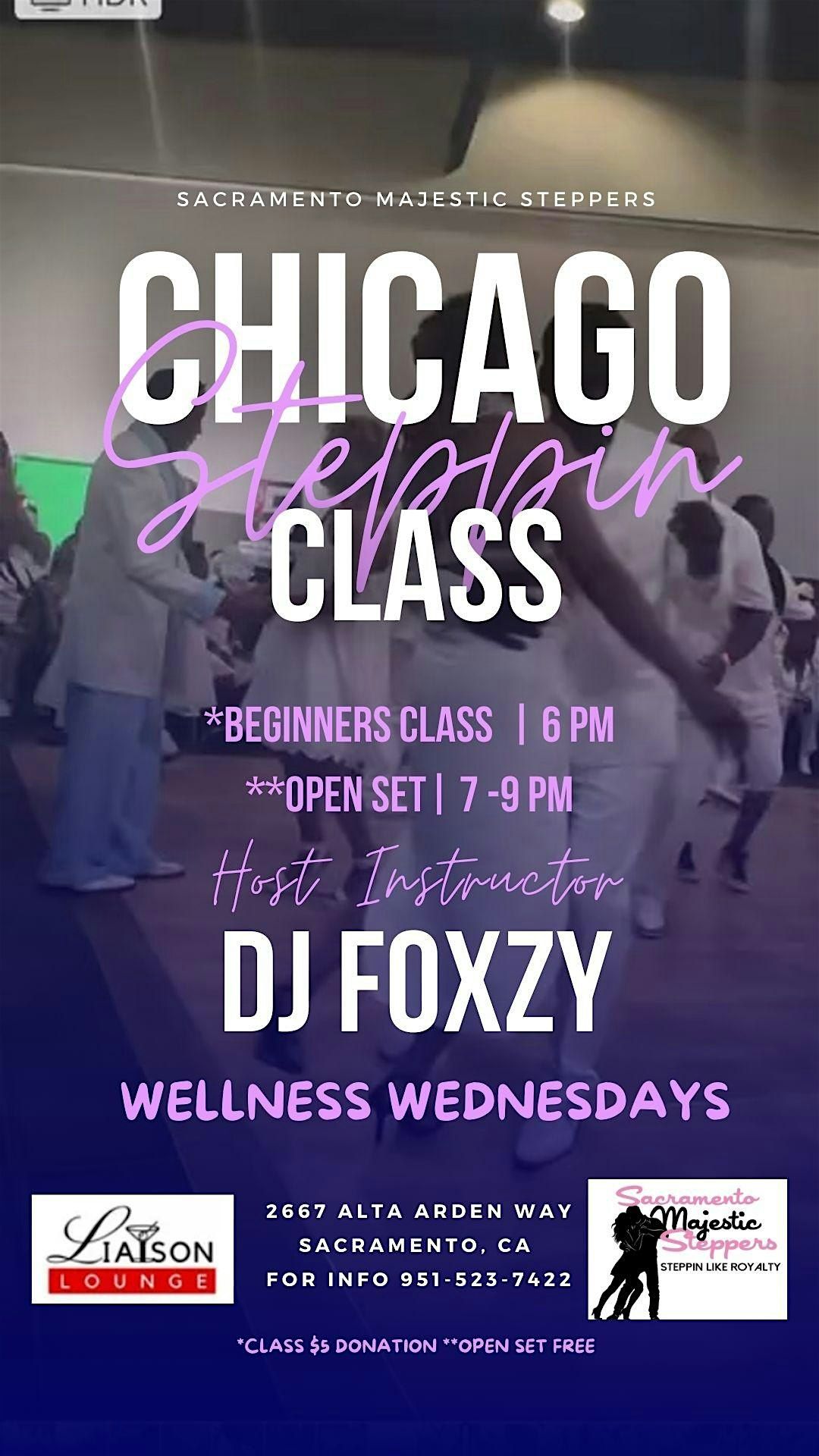 Beginner Chicago Steppin Class - Wednesdays