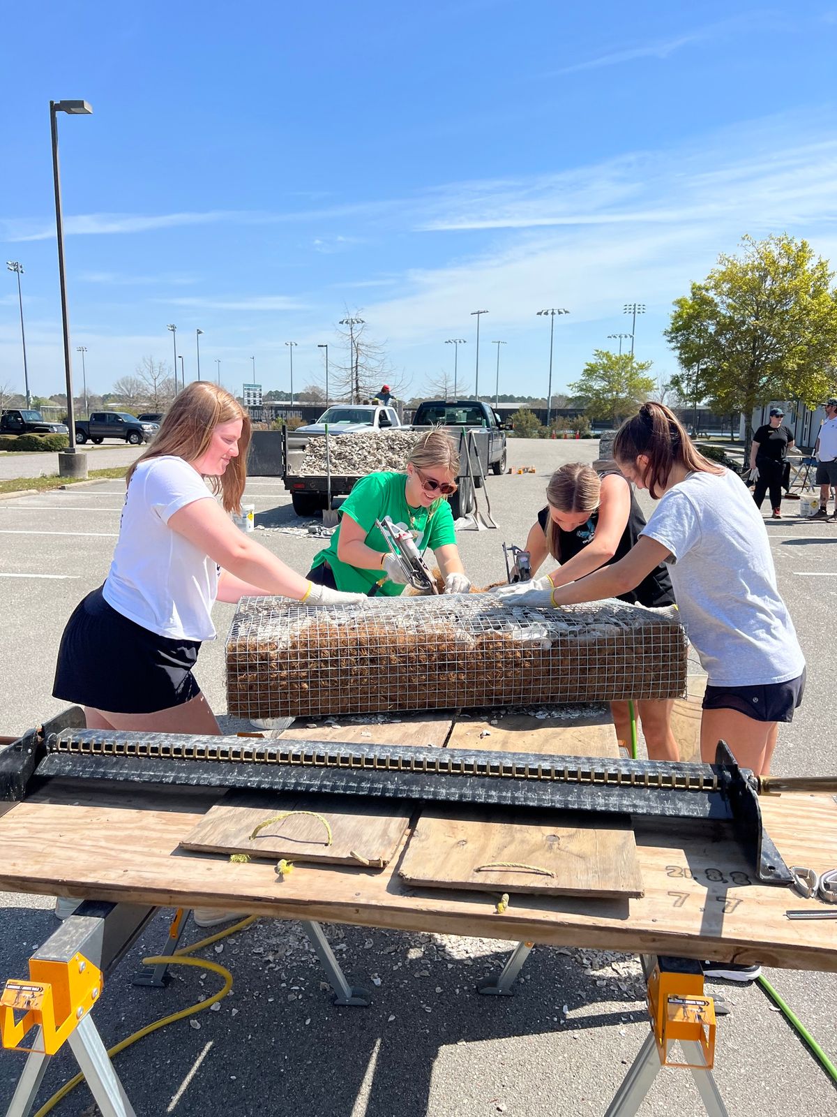 Volunteer: Manufactured Wire Reef Construction with SCDNR