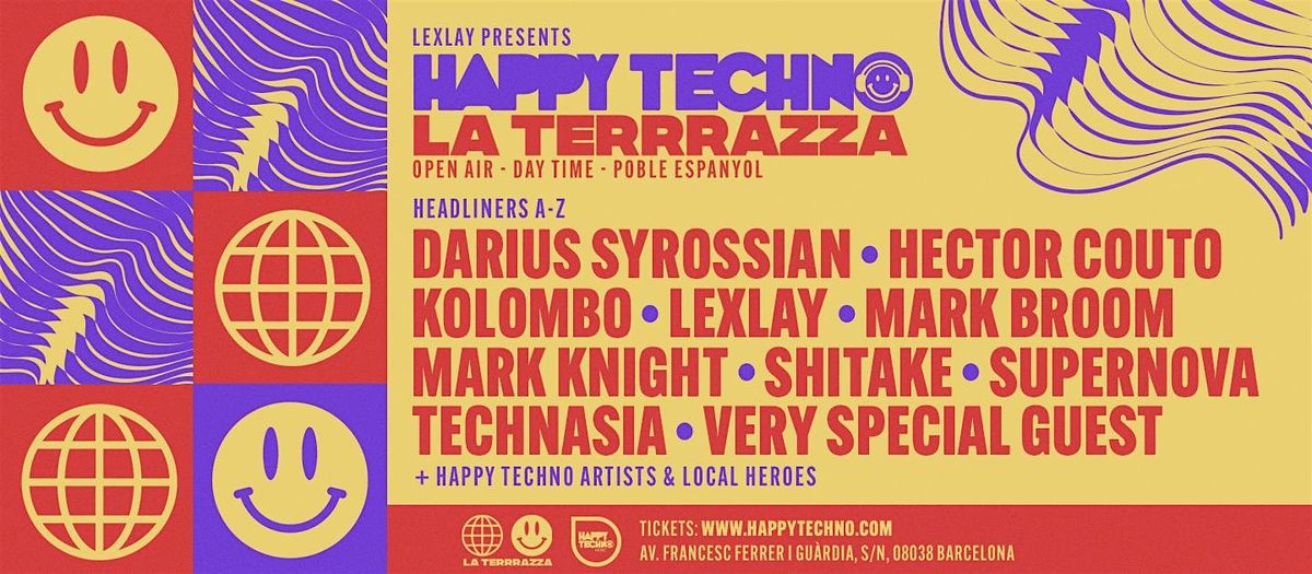 [CLOSING PARTY] HappyTechno Open Air \/ Daytime VERY SPECIAL GUEST