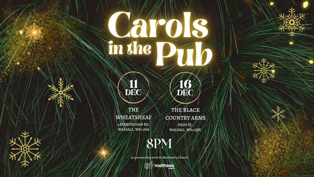 Carols in the Pub - The Black Country Arms