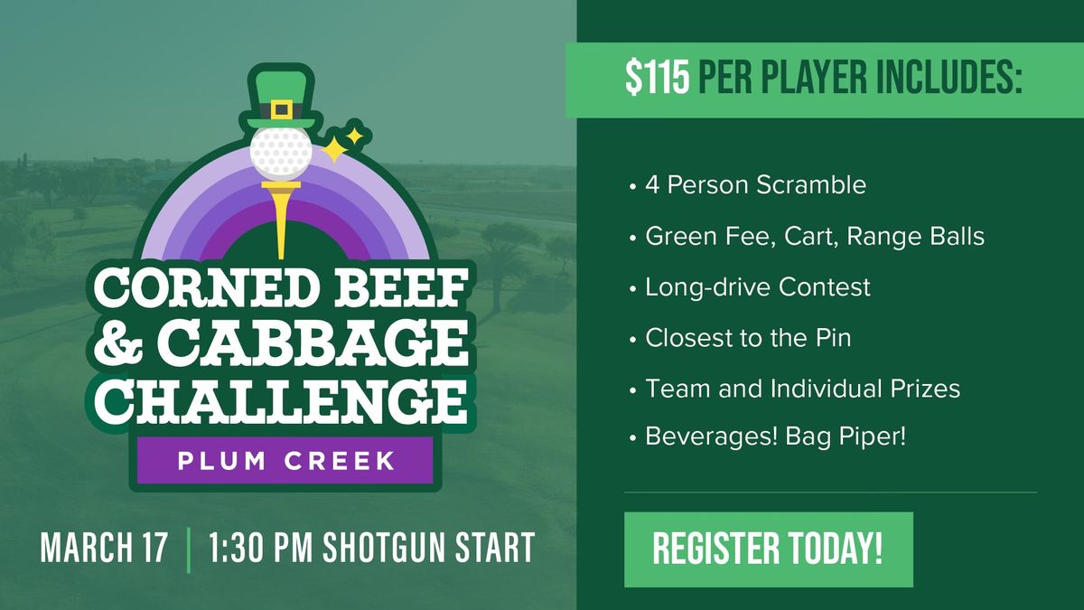 2025 Corned Beef & Cabbage Golf Scramble