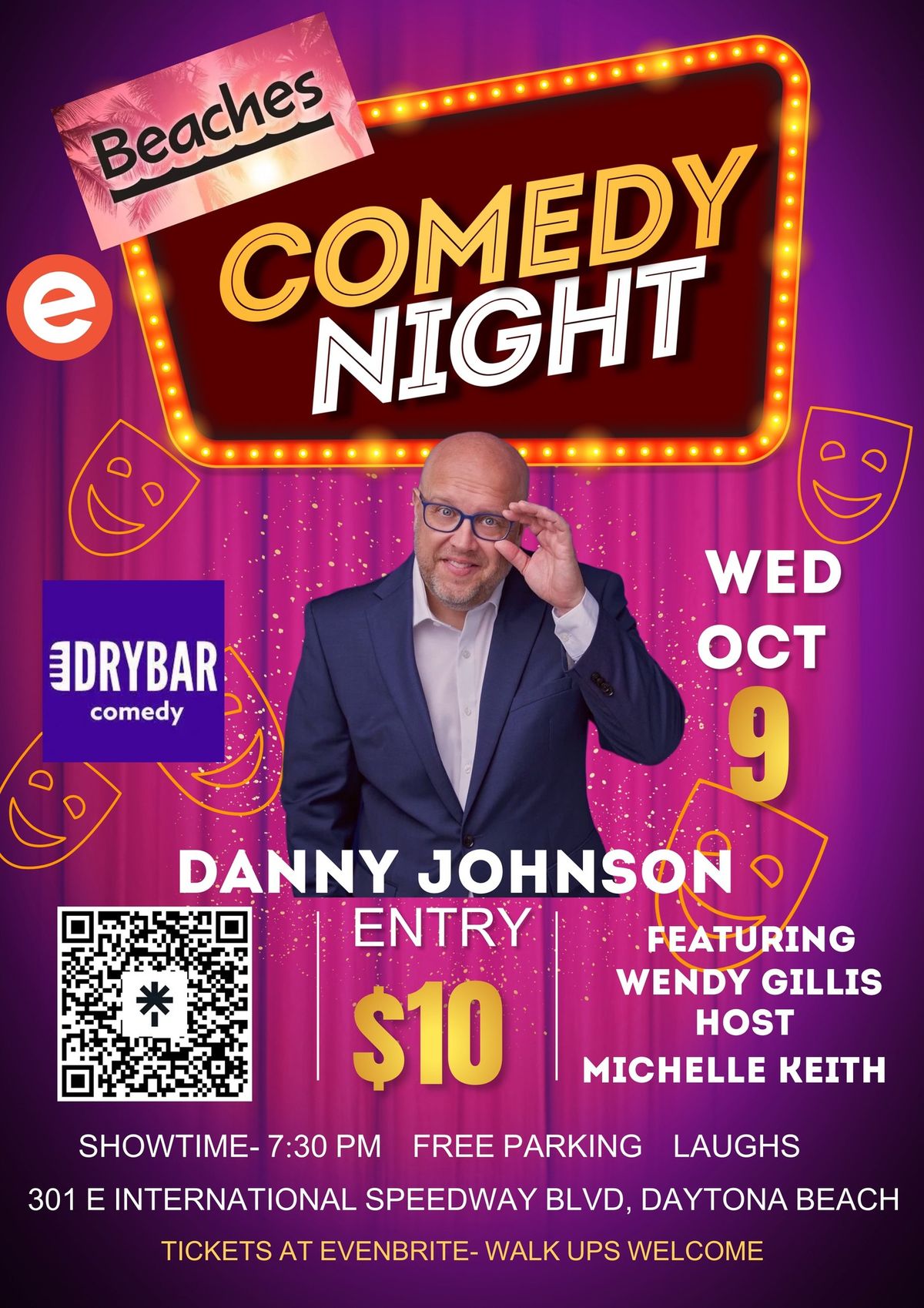 Comedy Night at Beaches!