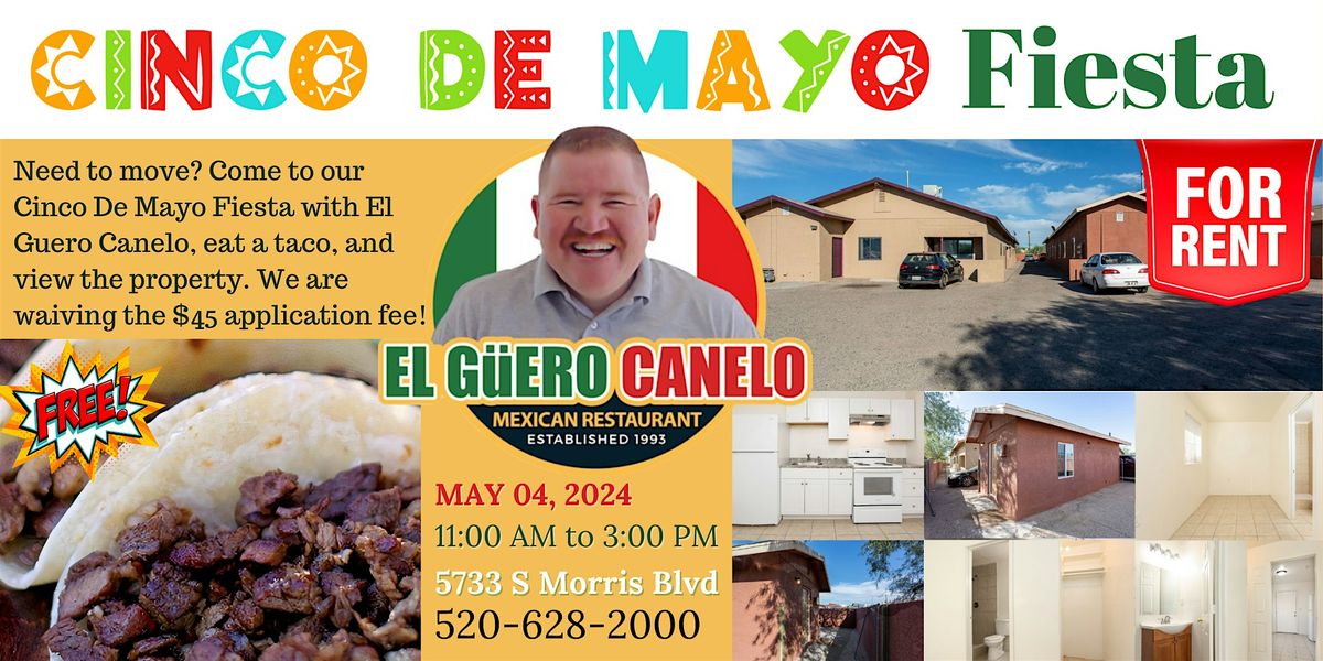Cinco De Mayo Fiesta Featuring El Guero Canelo
