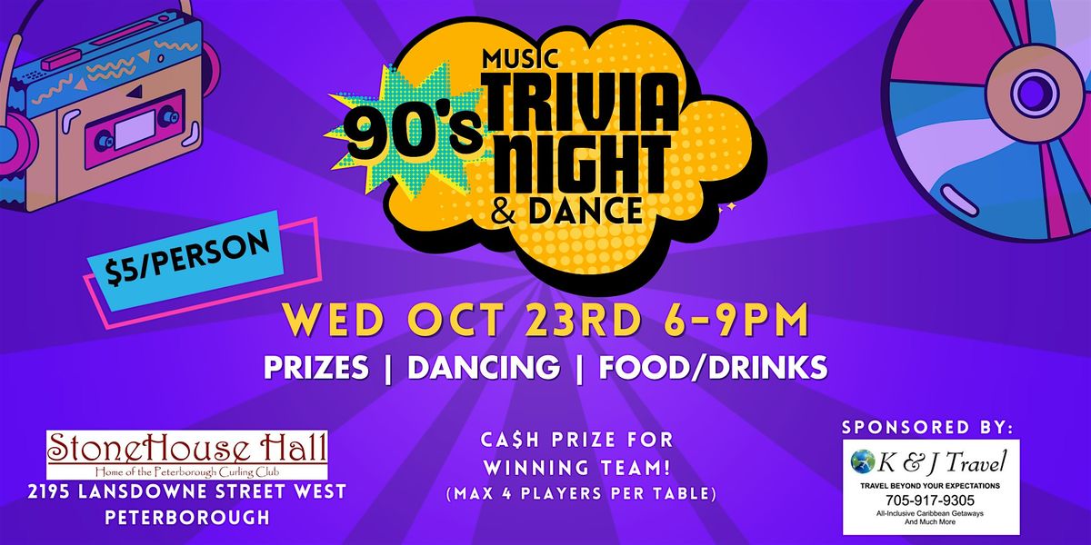 90s Music Trivia & Dance!