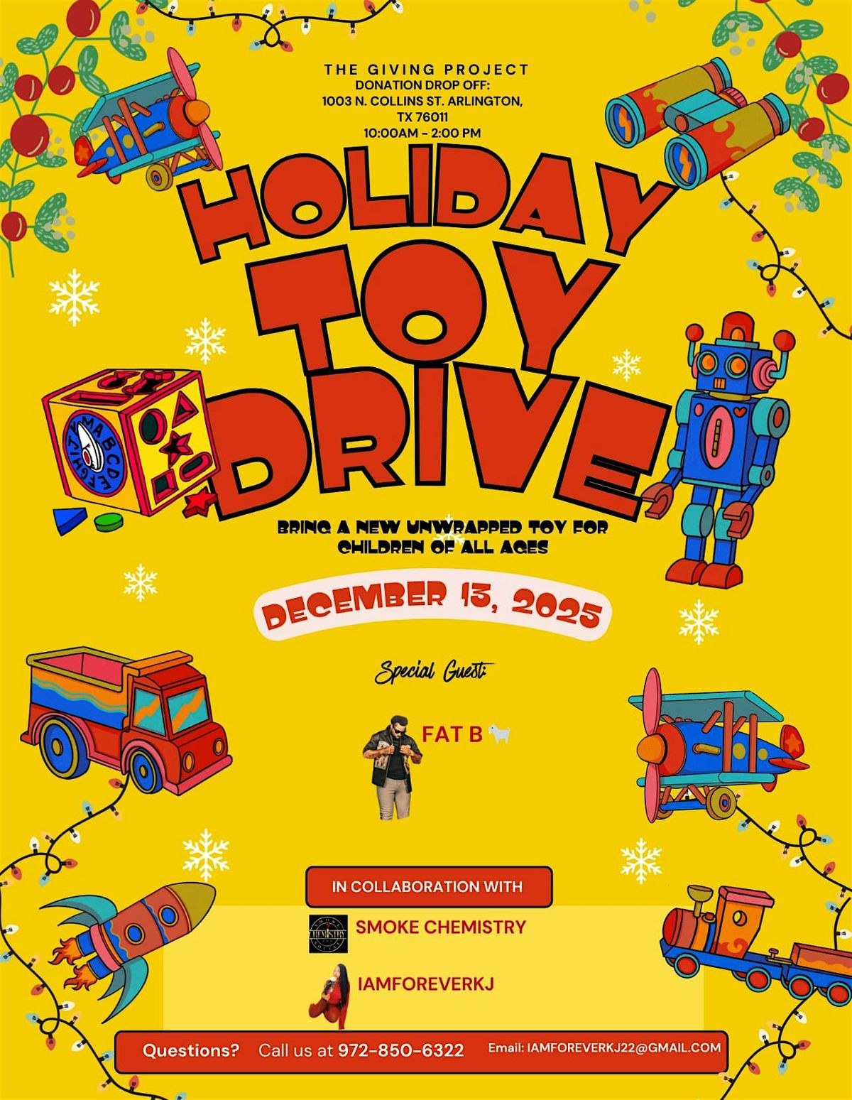 Holiday Toy Drive