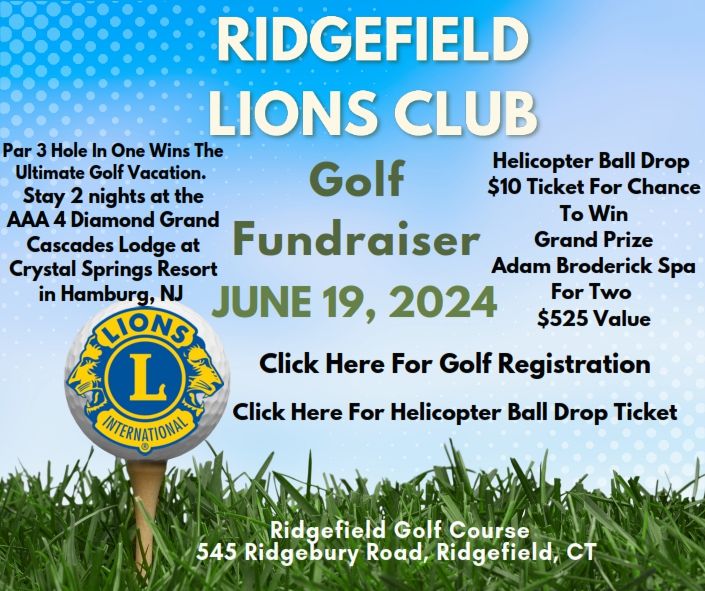 Ridgefield Lions Club Annual Golf Fundraiser