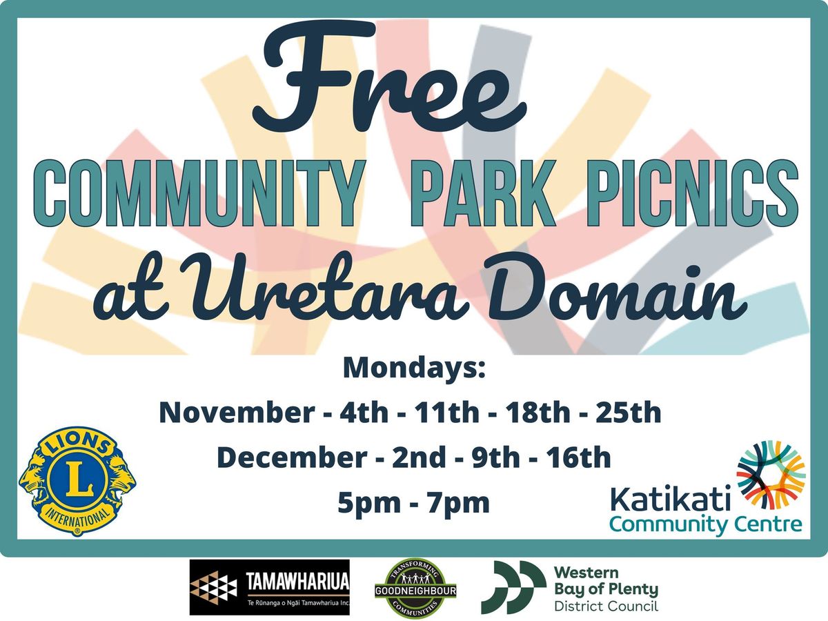 Free Community Picnic - Monday nights