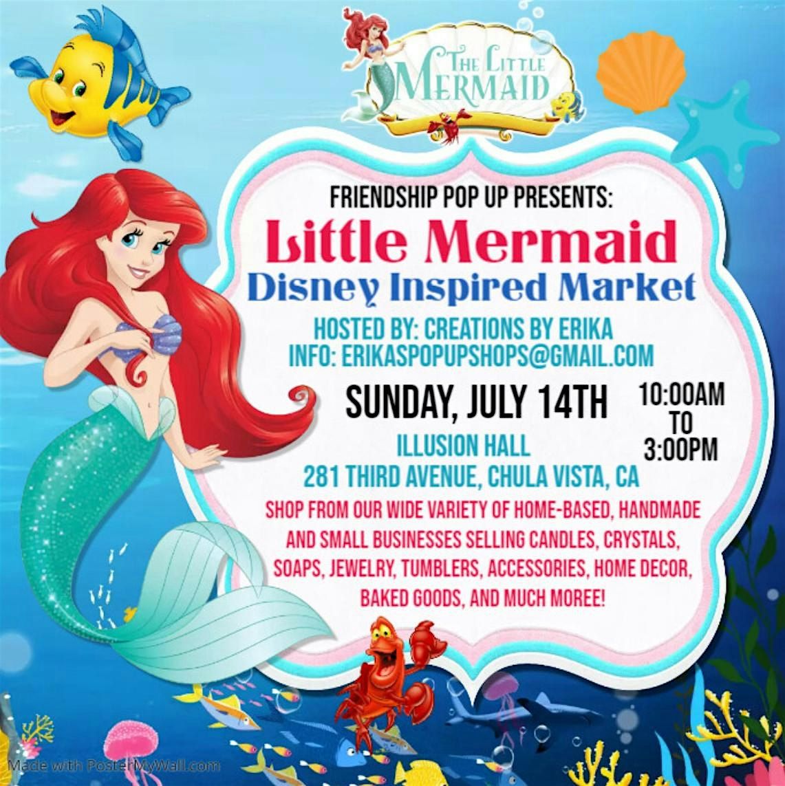 Little Mermaid Disney Inspired Market
