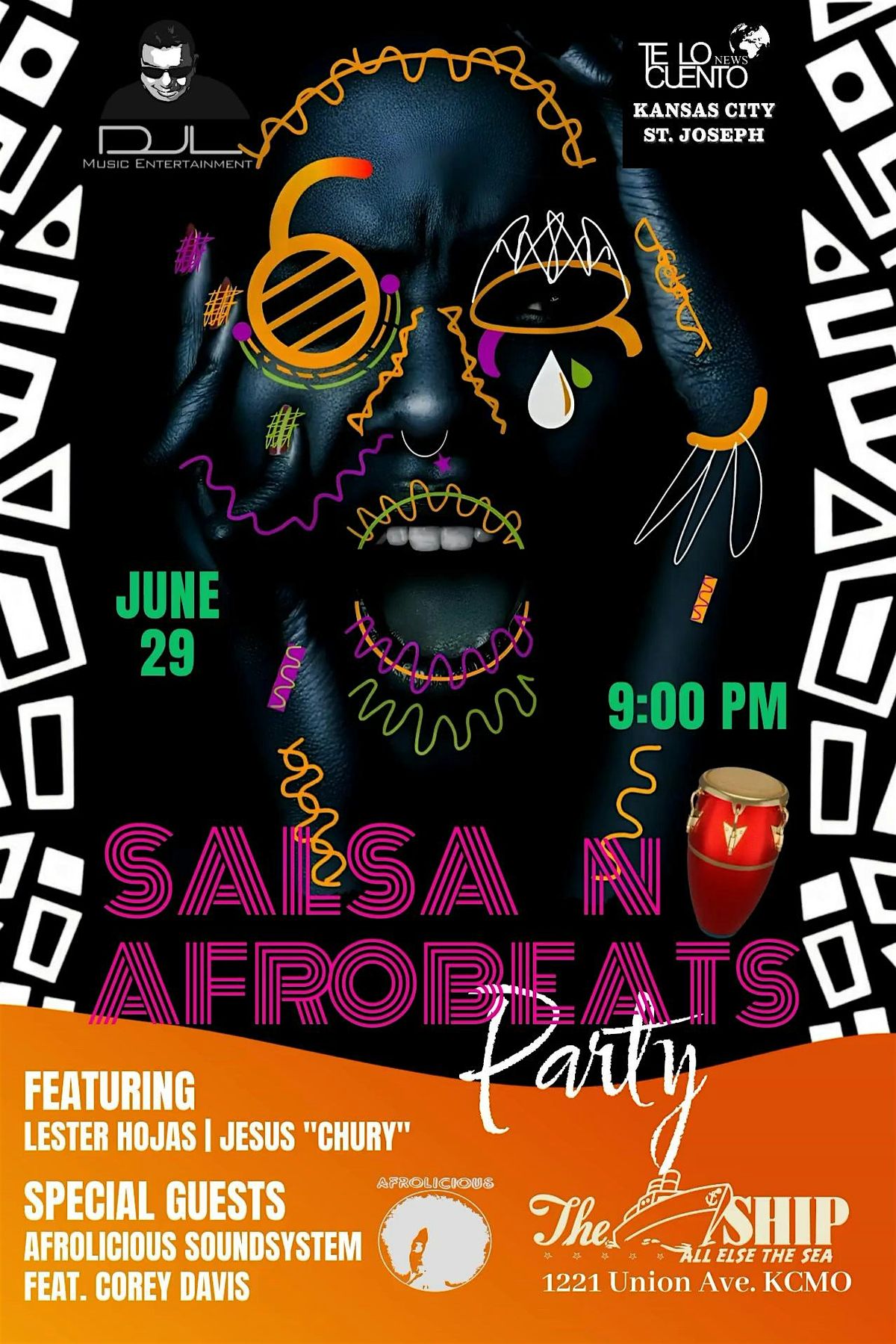 DJ Luis Presents: Salsa & Afrobeats Party
